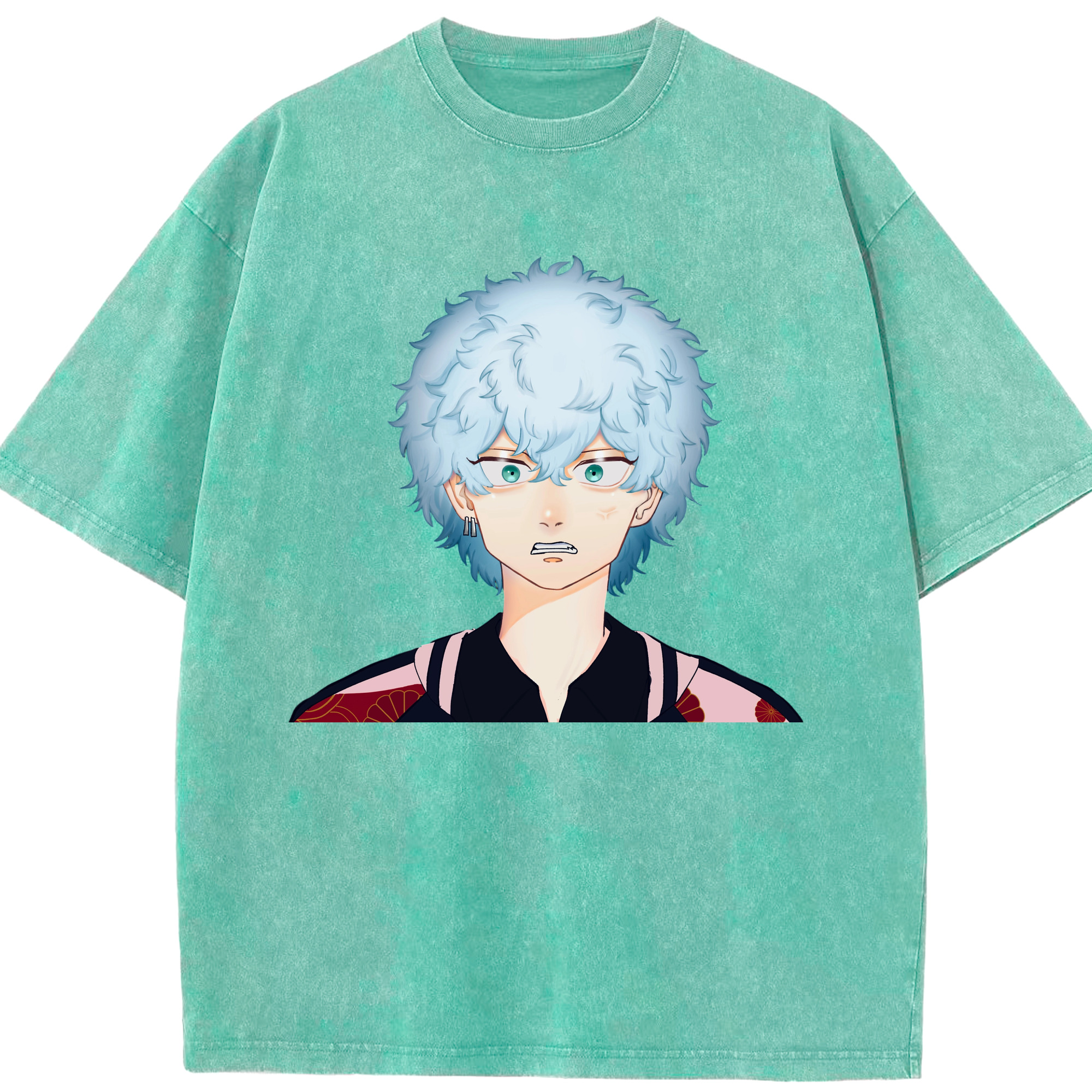 （画像用） 東京リベンジャーズ Tokyo Revengers 綿100% ヴィンテージ風 半袖Tシャツ（フロントプリント）